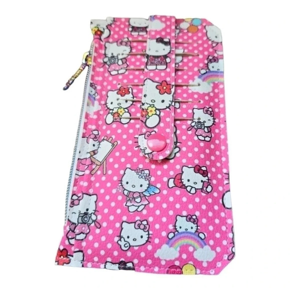 Kitty Cute Hello Kitty Polkadot Custom Homemade Pursepal - Picture 3 of 4